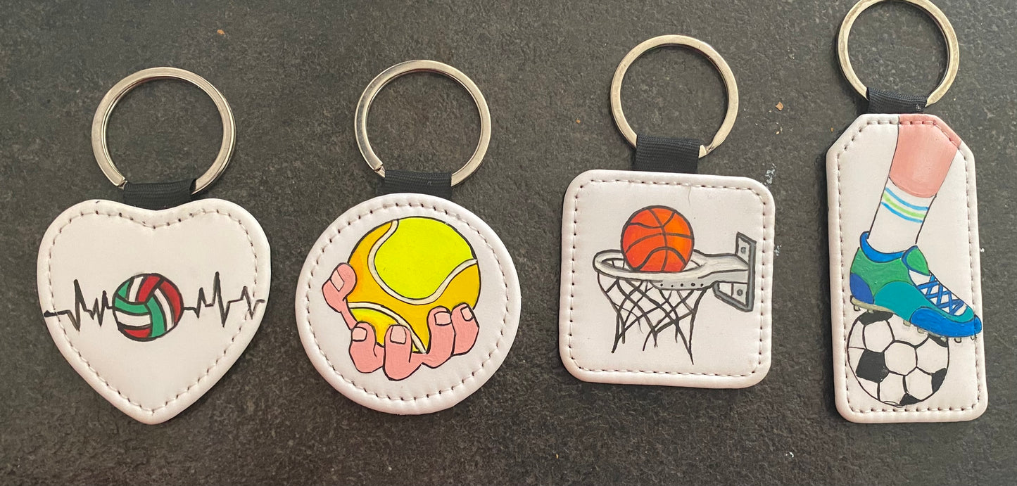 Portachiavi Sportivo Personalizzato – Con il tuo nome, la tua passione