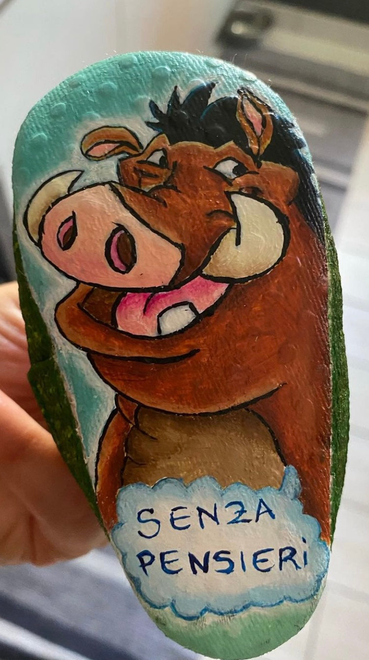 Scarpine Neonato Custom Timon & Pumbaa – Fantasia, Tenerezza e Hakuna Matata