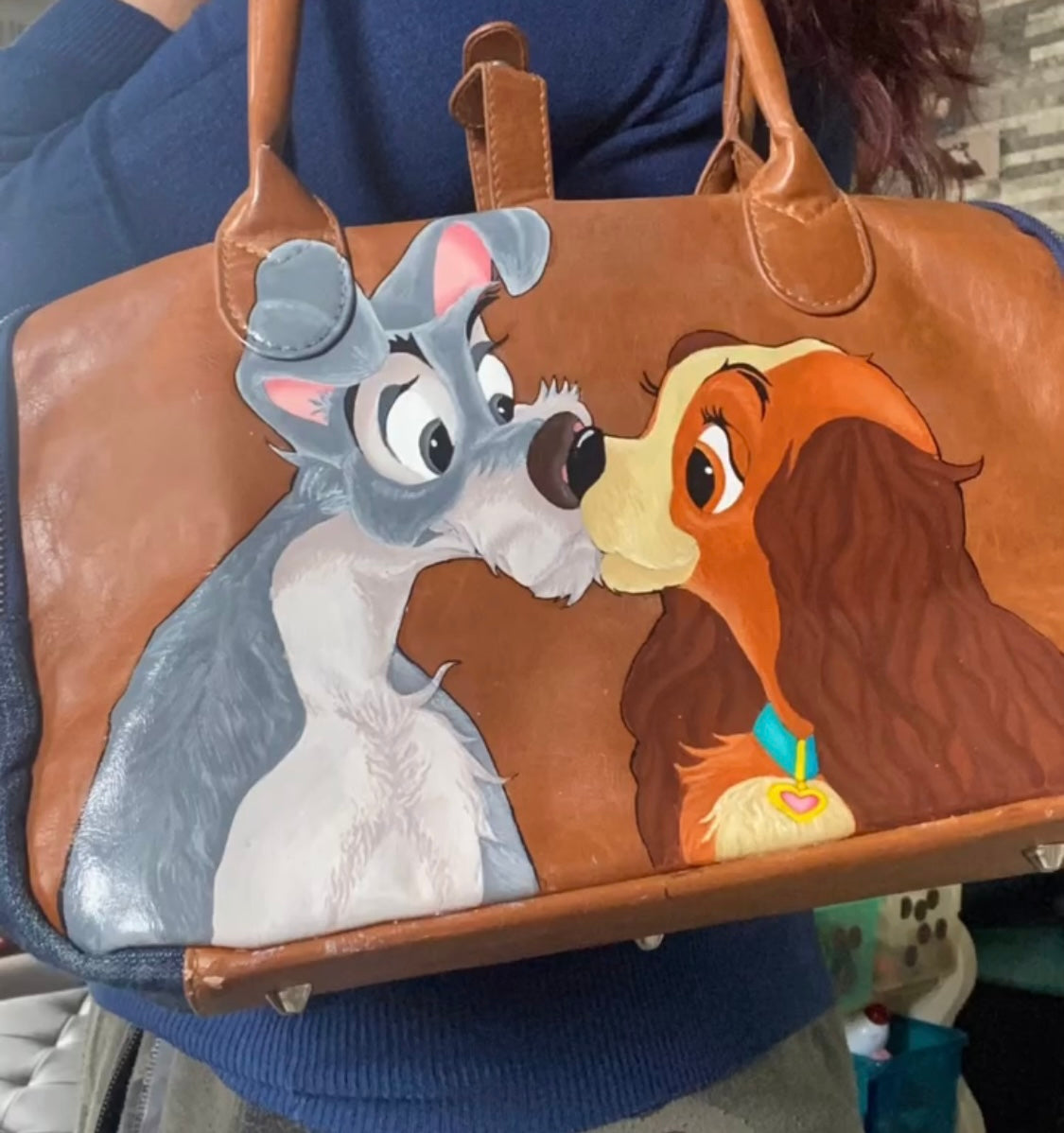 Custom Art “Spaghetti sotto le stelle” – Lilli e il Vagabondo