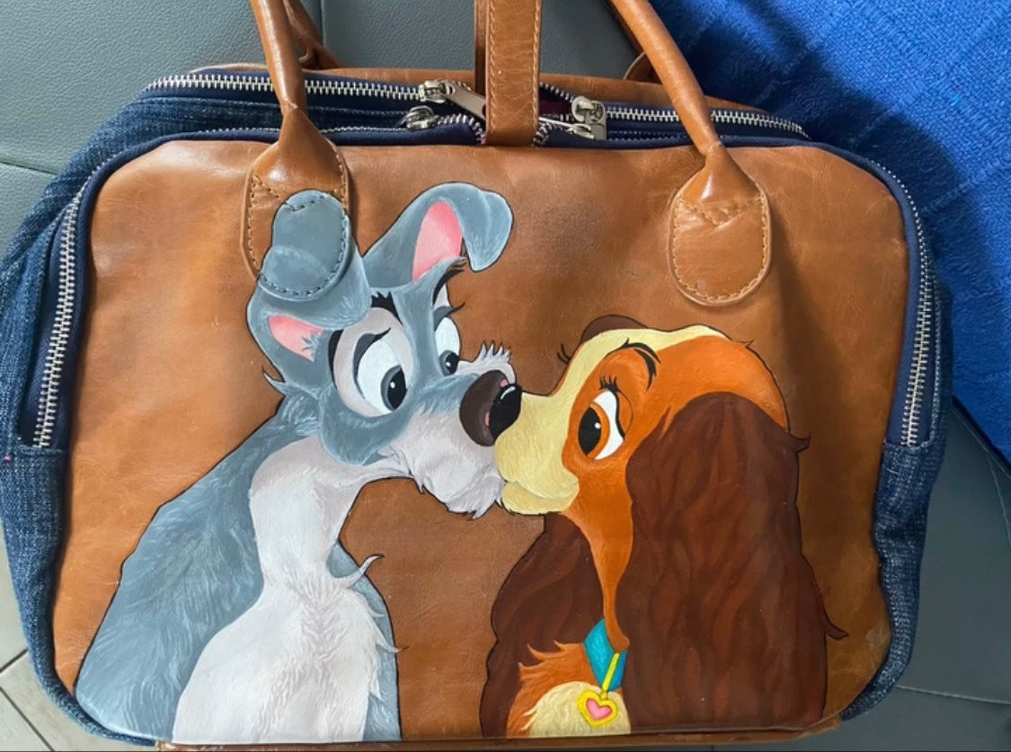 Custom Art “Spaghetti sotto le stelle” – Lilli e il Vagabondo